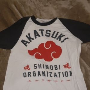 Naruto baseball tee